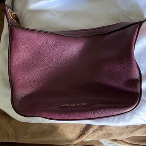 Michael Kors purple purse